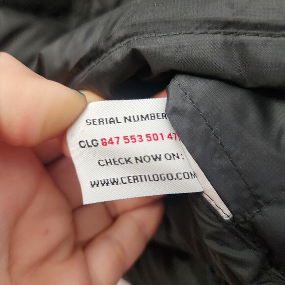 ADD Lightweight Down Hooded Vest 10 Black Cozycore Fall Casual Athlesure - Picture 5 of 10